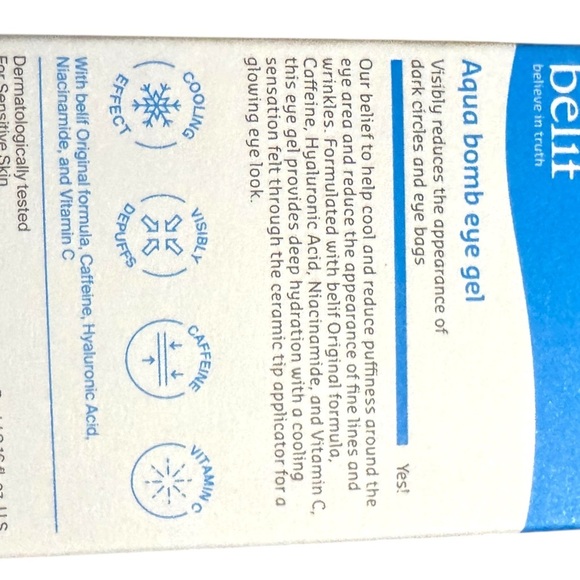 Belif Aqua Bomb Bundle for eyes & face 3 piece set! - Picture 15 of 16